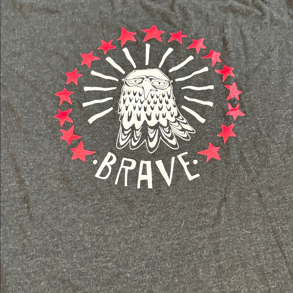 Rags to Raches White and Pink Star Tee